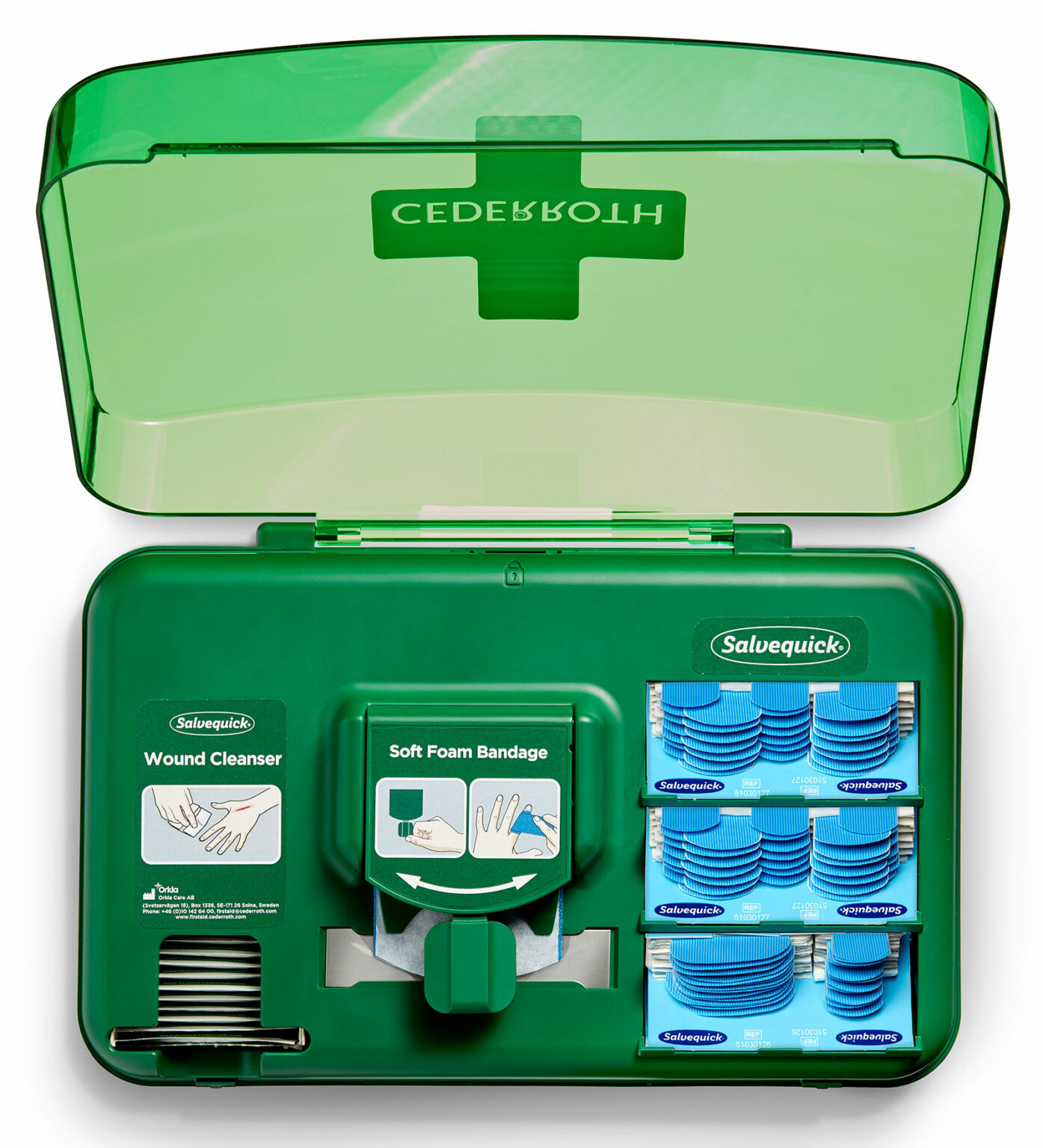 Cederroth Wound Care Dispenser Blue Pleister dispenser