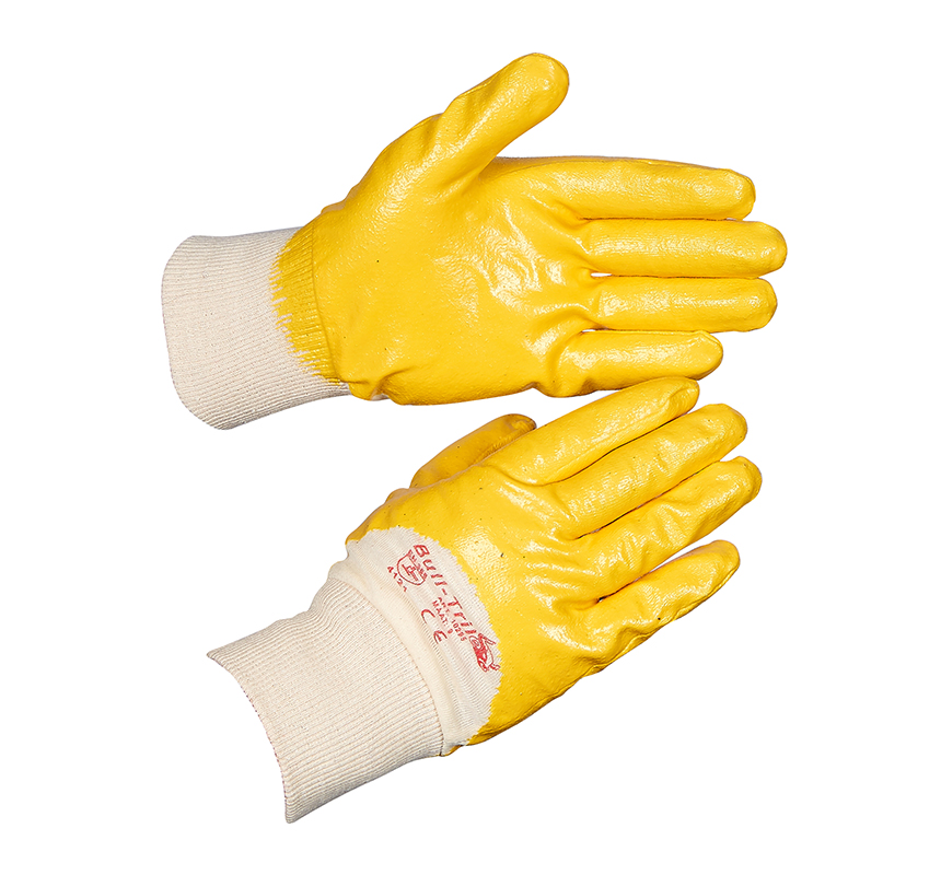 Bull-Flex 10295 NBR handschoen met soepele nitril coating