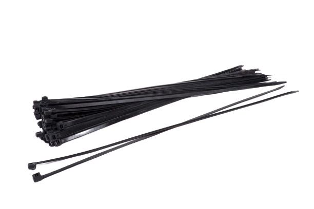 Bundelband Tie-Wrap Zwart 390x4,8 (100 Pcs)
