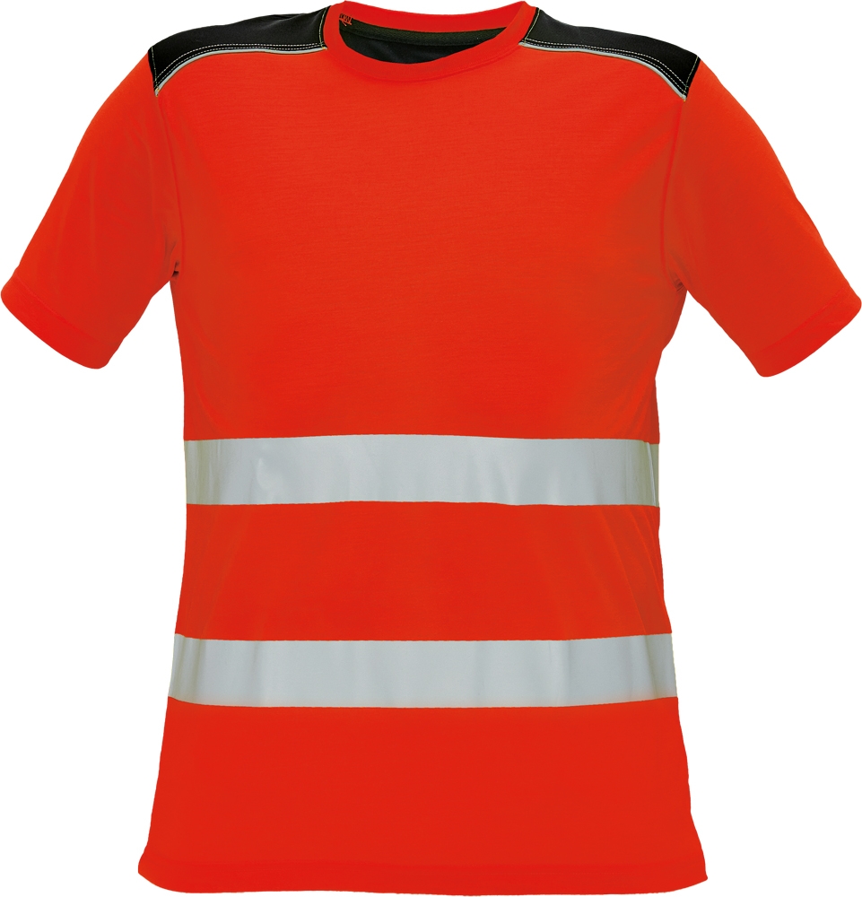 CERVA knoxfield HI-VIS signalisatie t-shirt rood