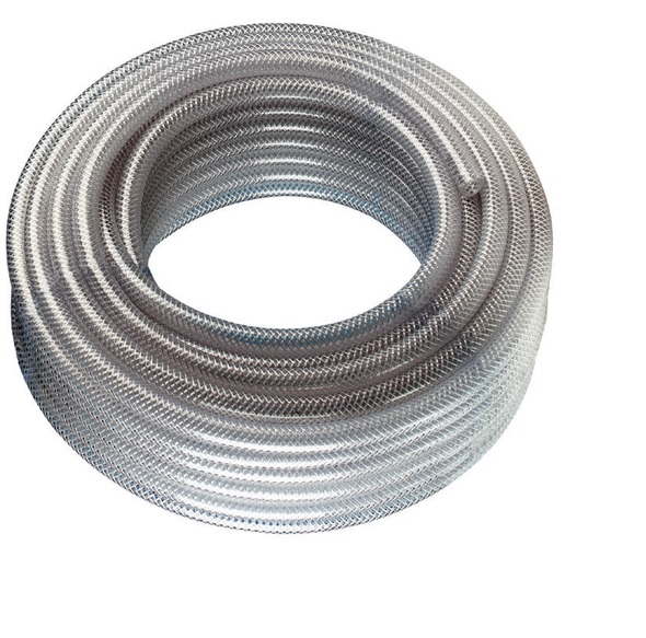 Flexibel PVC slang 30M 1/4&quot; 11.5X6.5 transparant