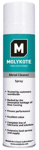 Molykote metaalreiniger spuitbus á 400ml