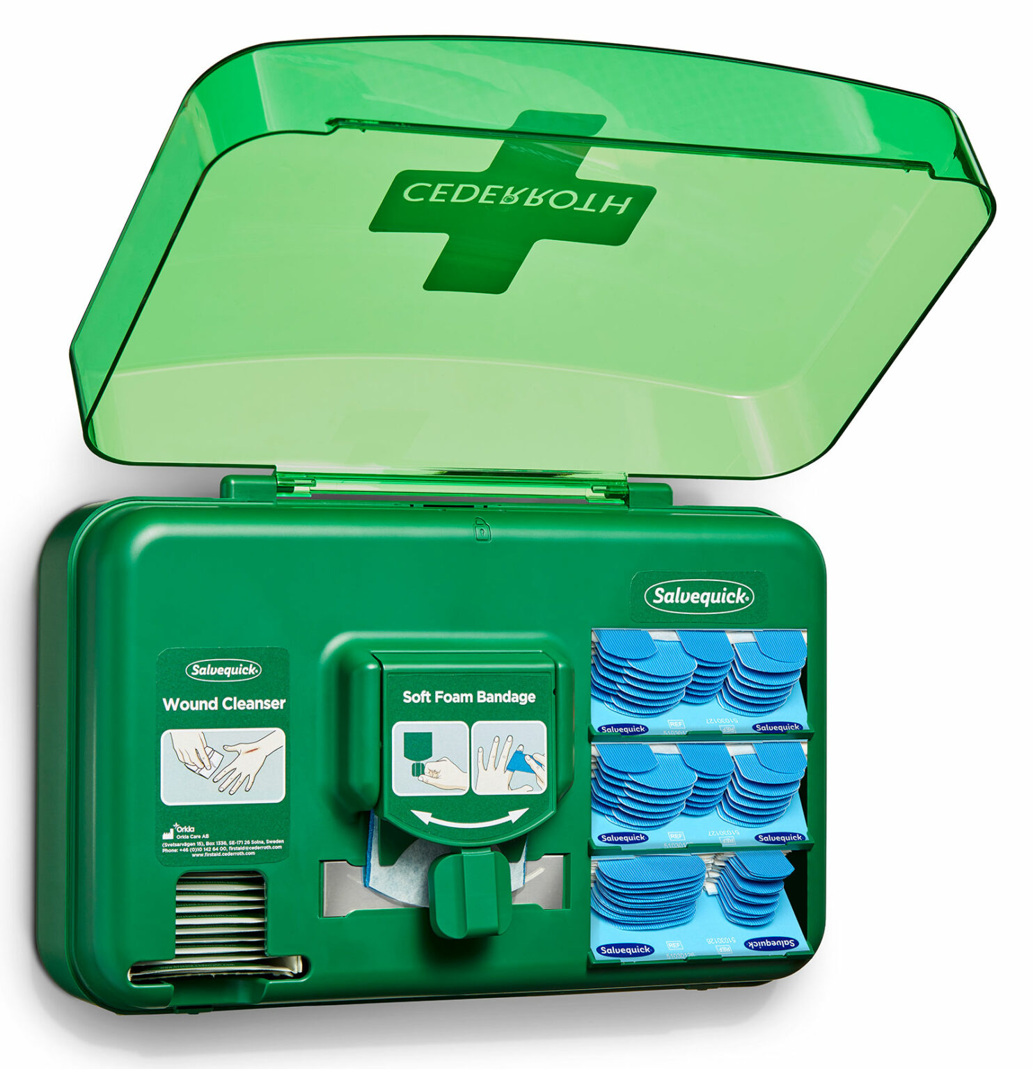 Cederroth Wound Care Dispenser Blue Pleister dispenser