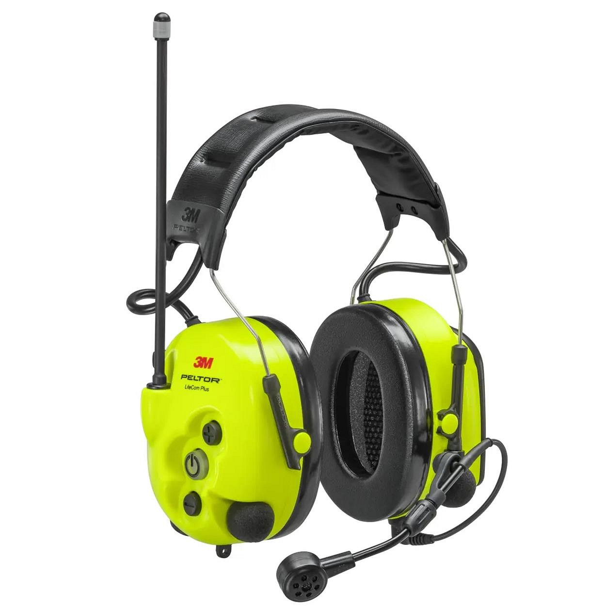 3M Peltor LiteCom Plus 32 dB, PMR446 MHz gehoorkap met hoofdband